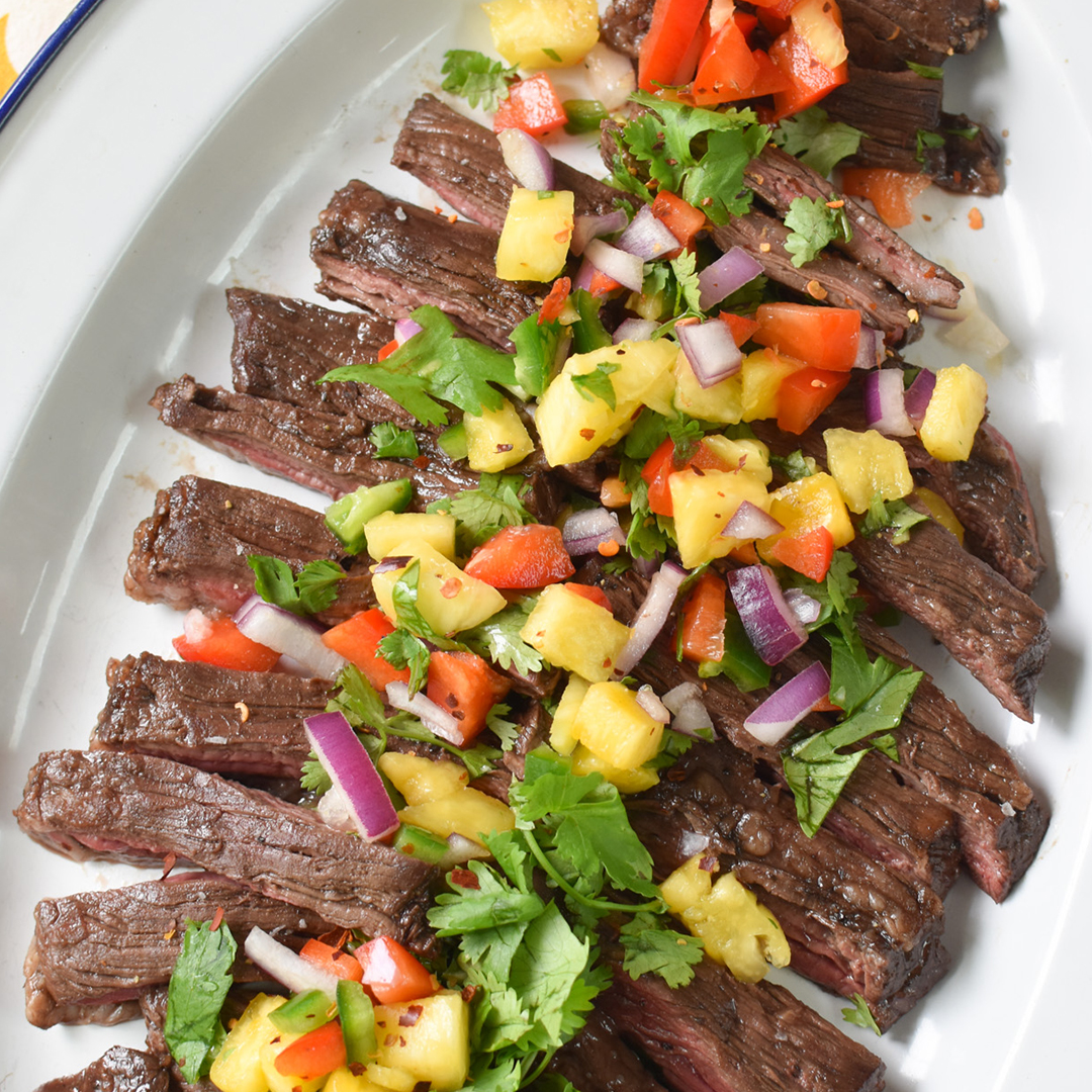 Balsamic Marinated Skirt Steak