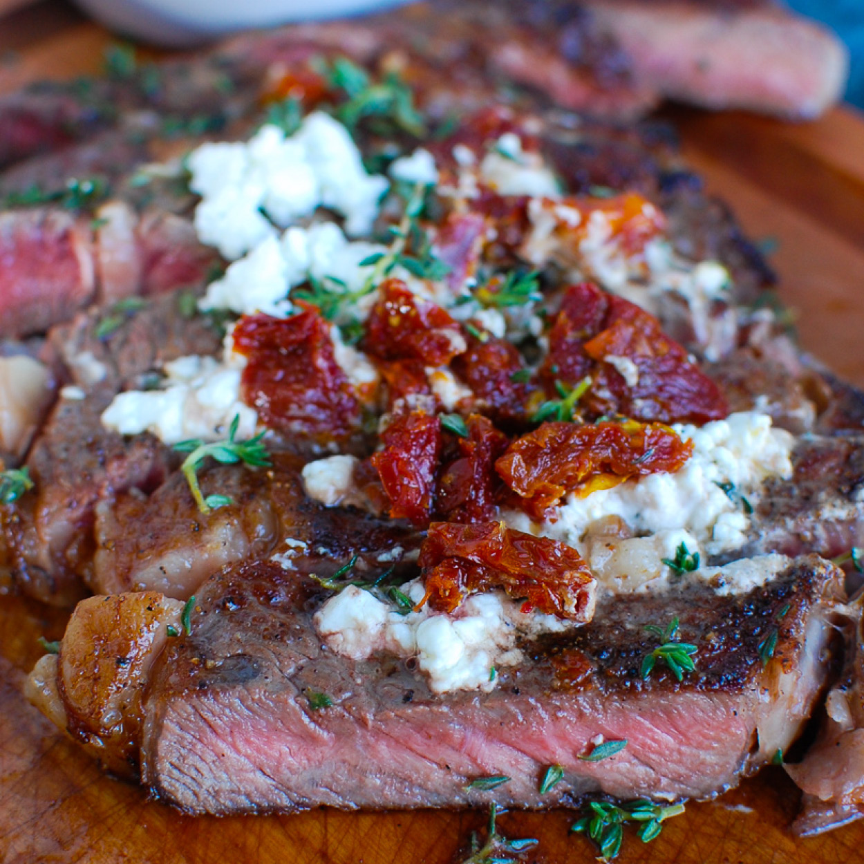 Pan Seared Ribeyes 