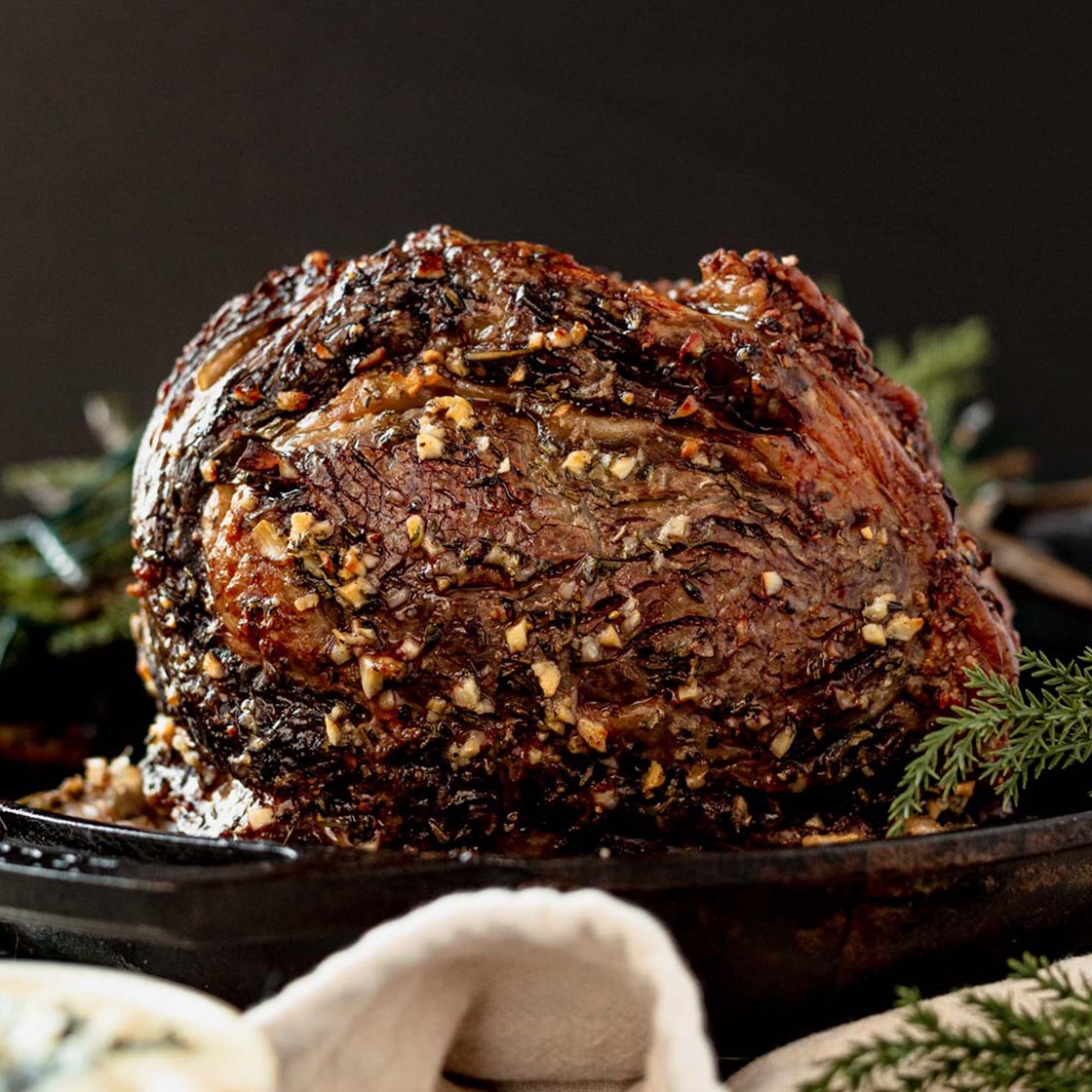 Oven-Ready Garlic & Herb Prime Rib Roast